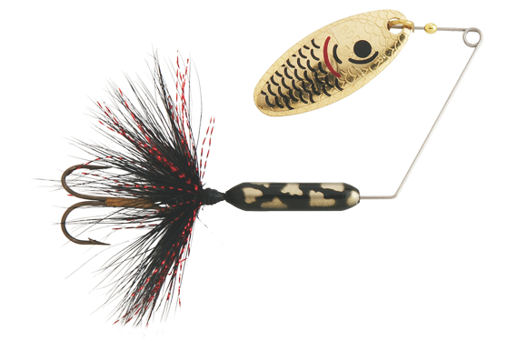 Yakima Bait Wordens Original Rooster Tail Spinner Lure, Snow, 3/4