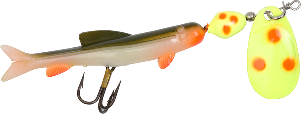 Long Casting Spinner Bait Fishing Tail Propeller Trout Carp Catfish ArtifI9