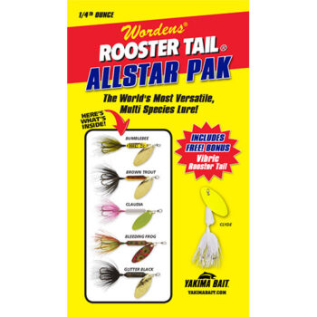 Rooster Tail Spinner, Wordens,Trout, Salmon 2Wts - 7 & 10GM - No1 Lure in  USA
