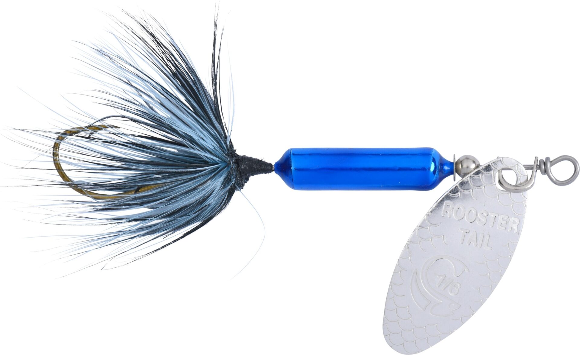 Single Hook Rooster Tail spinners - 1/24 / Fire Tiger